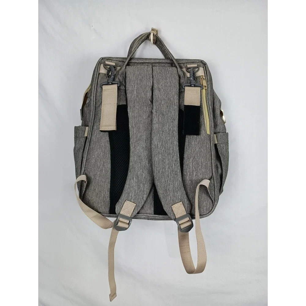 Debug 30L Dual Baby Diaper Bag Backpack - Gray
